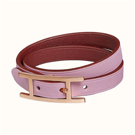 hermes double tour bracelet behapi|hermes leather wrap bracelet.